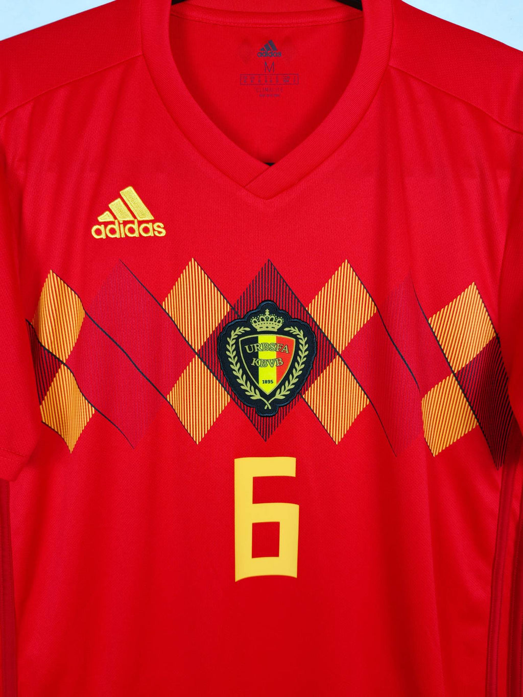 2018 Belgium Home Shirt Witsel #6