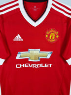 2015-16 Manchester United Home Shirt Smalling #12