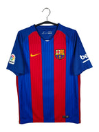 2016-17 Barcelona Home Shirt Suárez #9