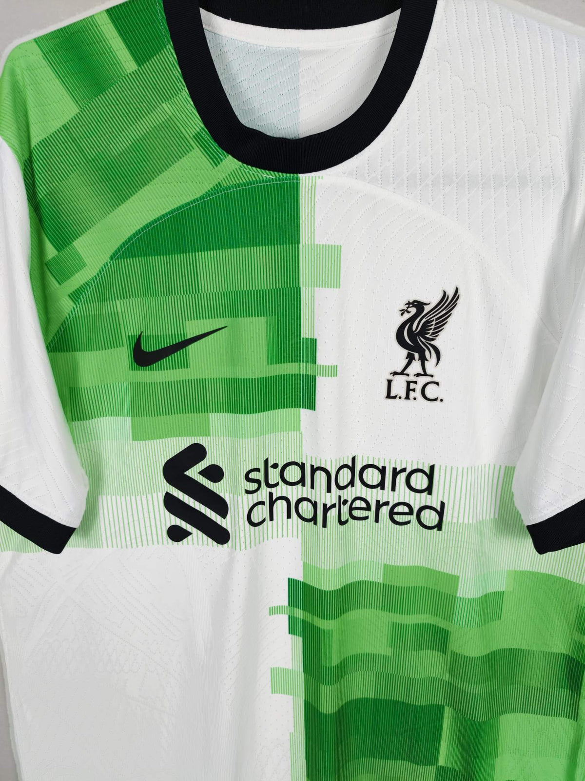 2023-24 Liverpool Away Shirt Mac Allister #10 (Pro) - detailed view