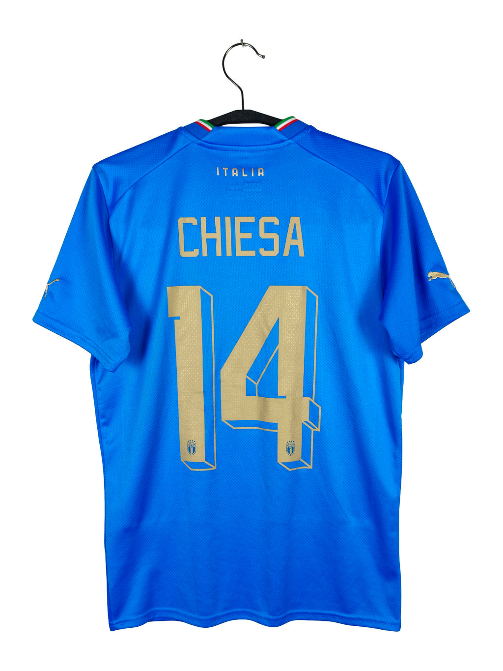 2022 Italy Home Shirt Chiesa #14