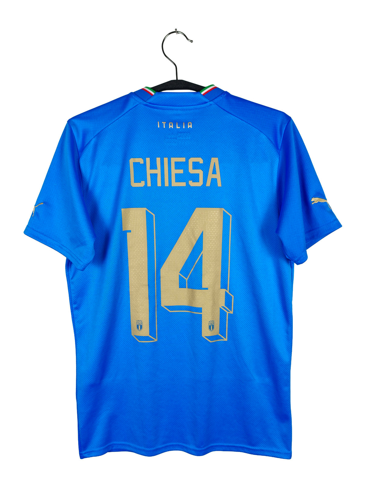 2022 Italy Home Shirt Chiesa #14