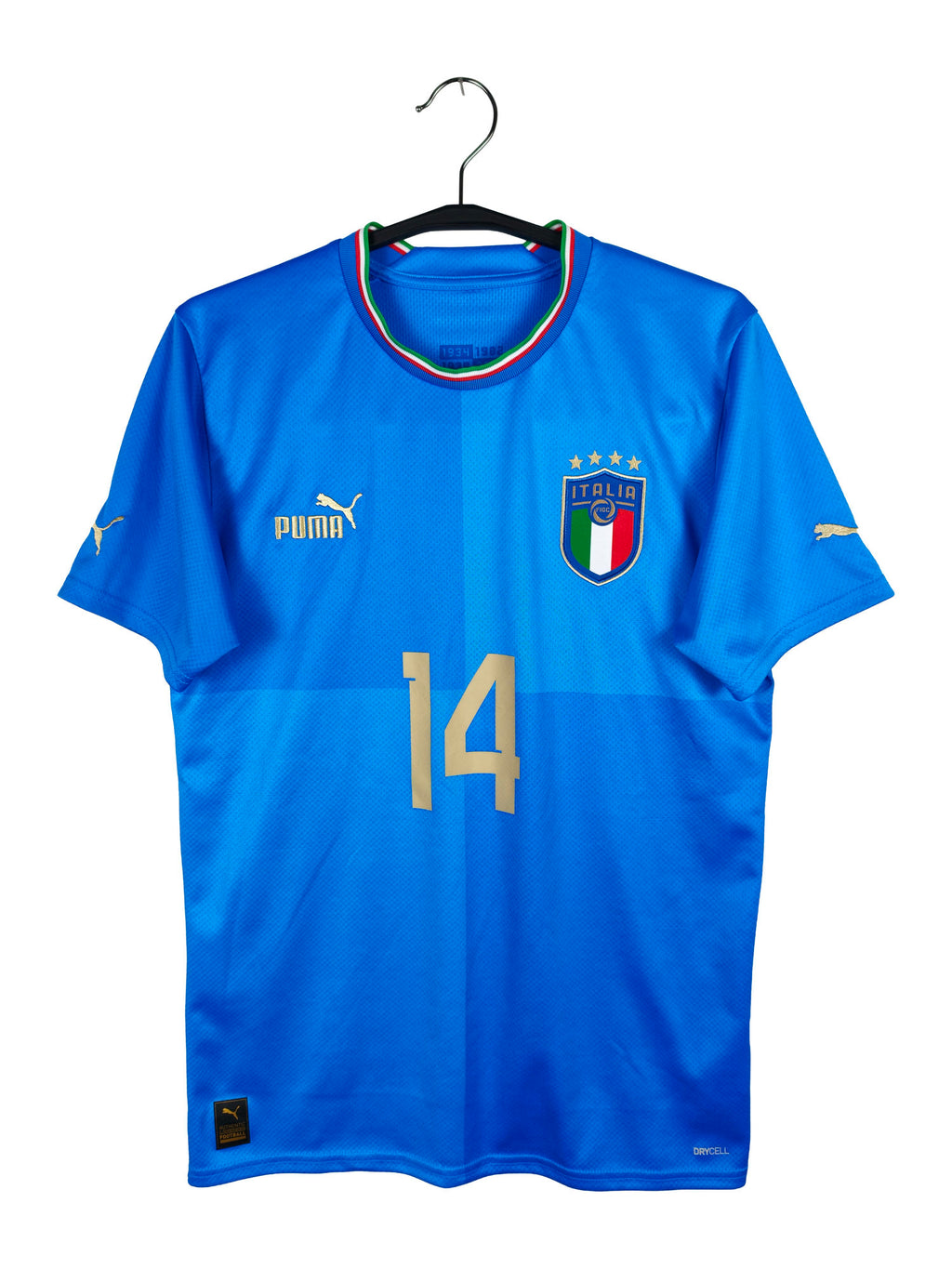 2022 Italy Home Shirt Chiesa #14