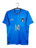 2022 Italy Home Shirt Chiesa #14