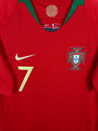 2018-19 Portugal Home Shirt Ronaldo #7