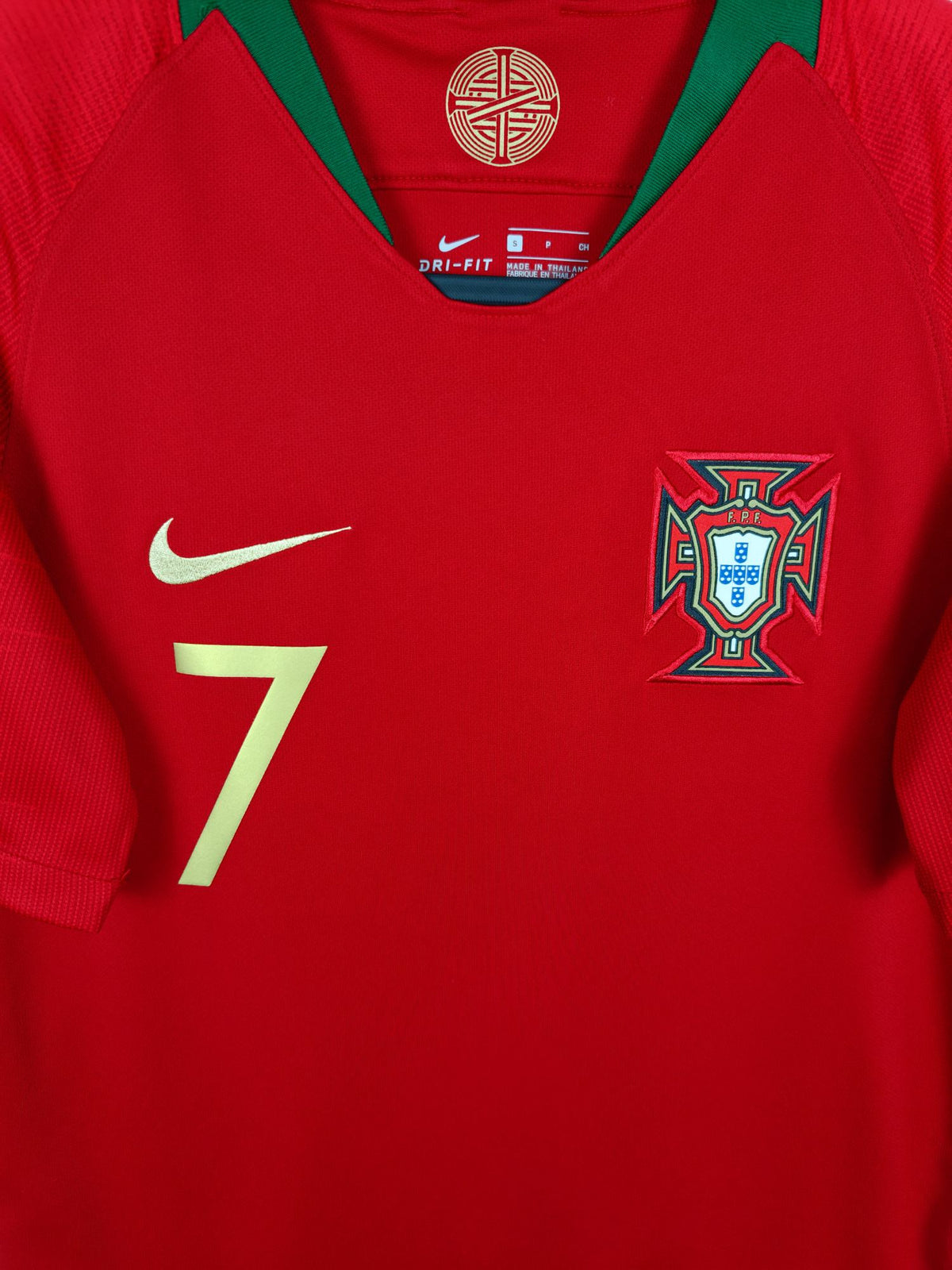 2018-19 Portugal Home Shirt Ronaldo #7