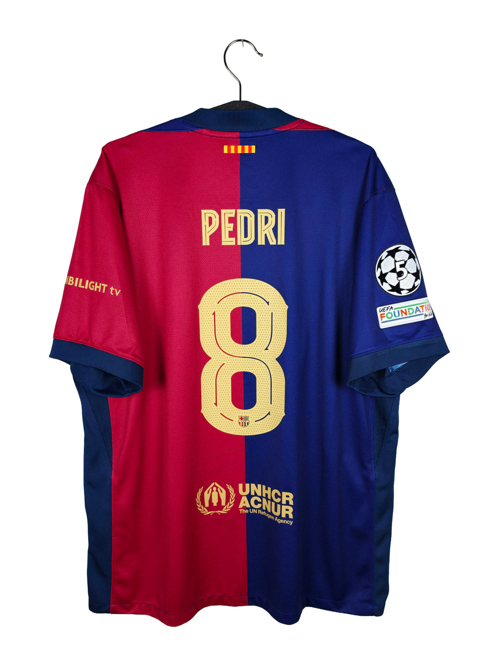 2024-25 Barcelona Home Shirt Pedri #8