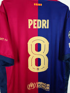 2024-25 Barcelona Home Shirt Pedri #8