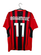 2021-22 AC Milan Home Shirt Ibrahimović #11