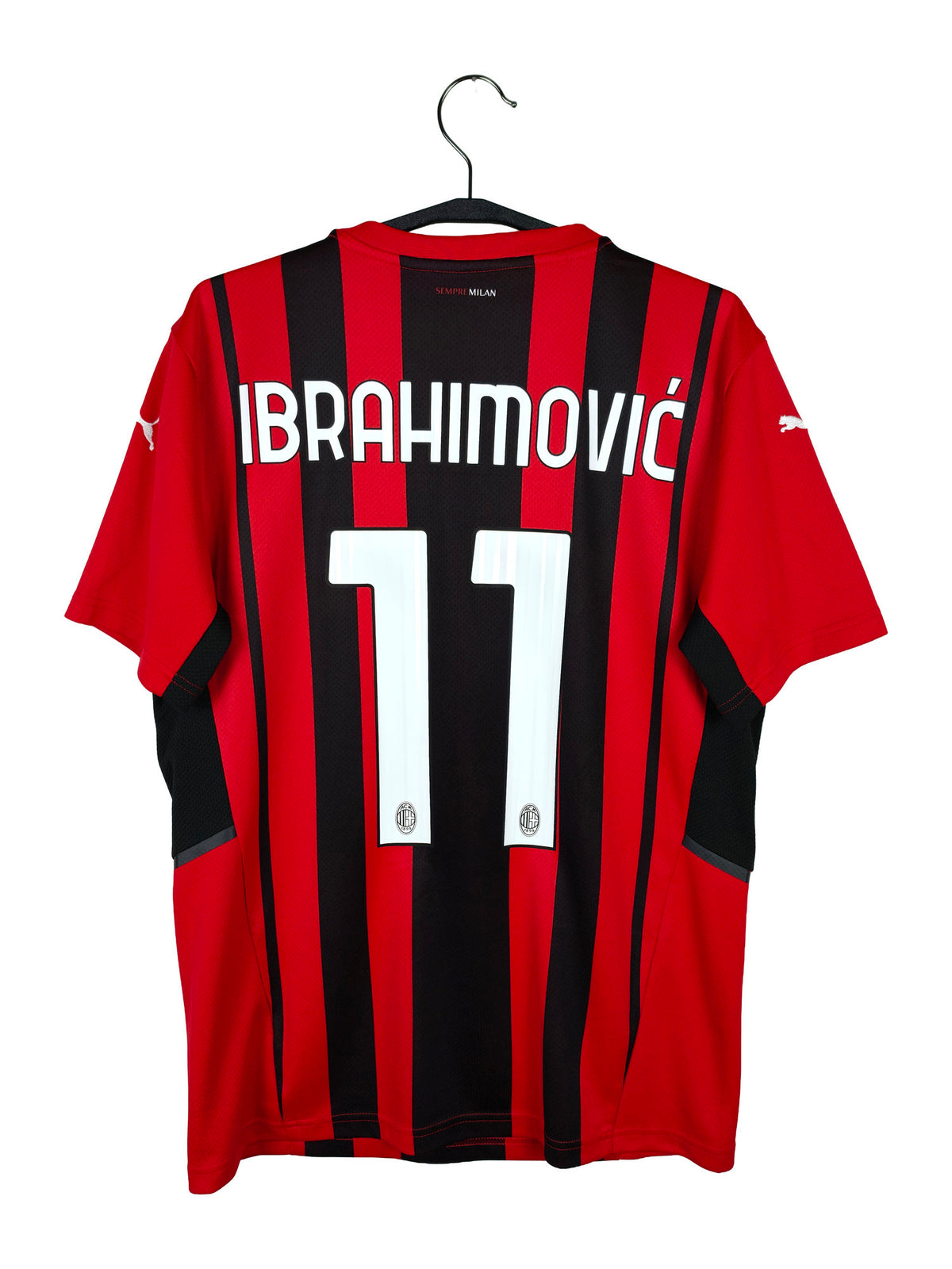 2021-22 AC Milan Home Shirt Ibrahimović #11