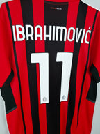 2021-22 AC Milan Home Shirt Ibrahimović #11