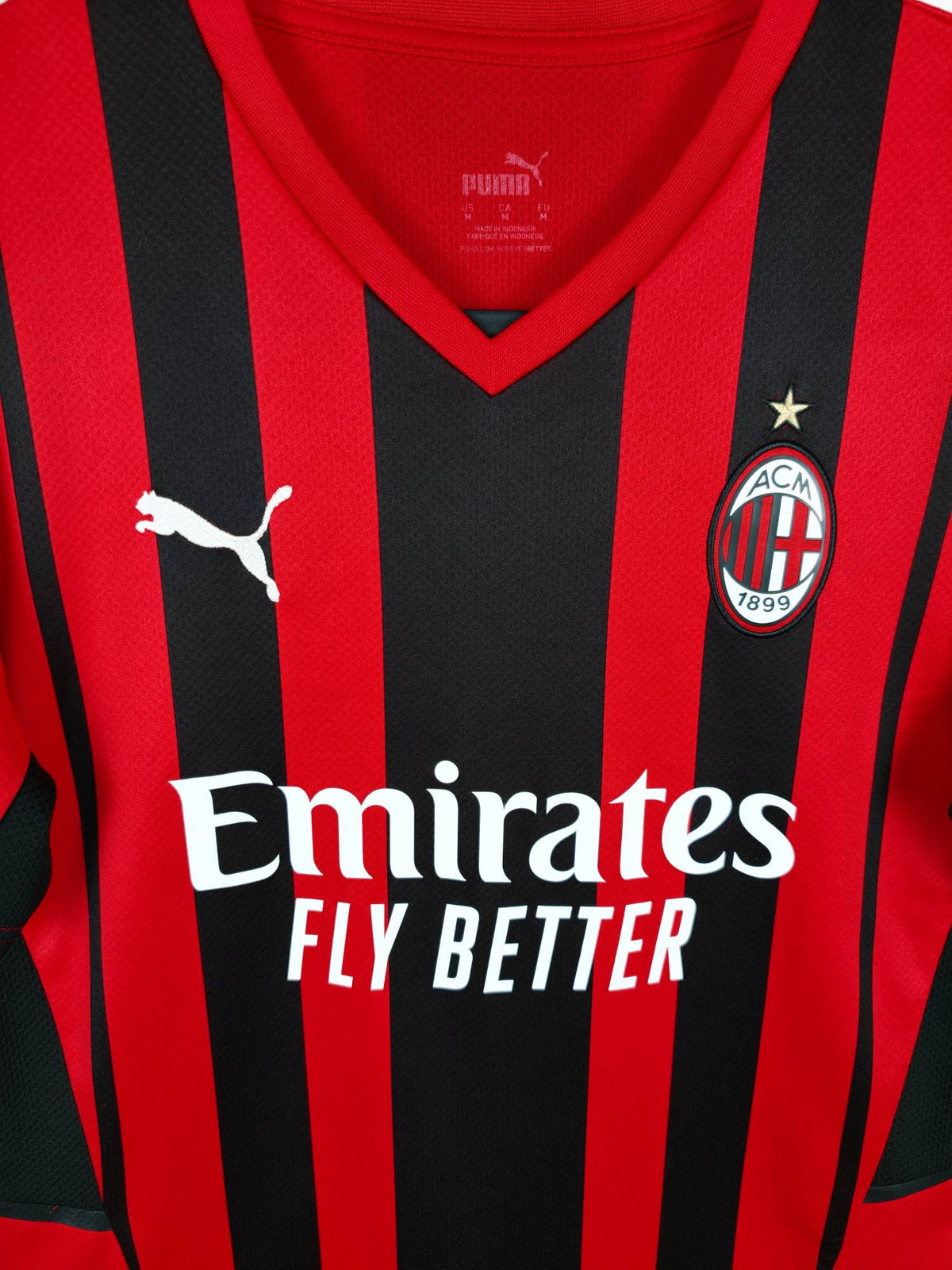2021-22 AC Milan Home Shirt Ibrahimović #11