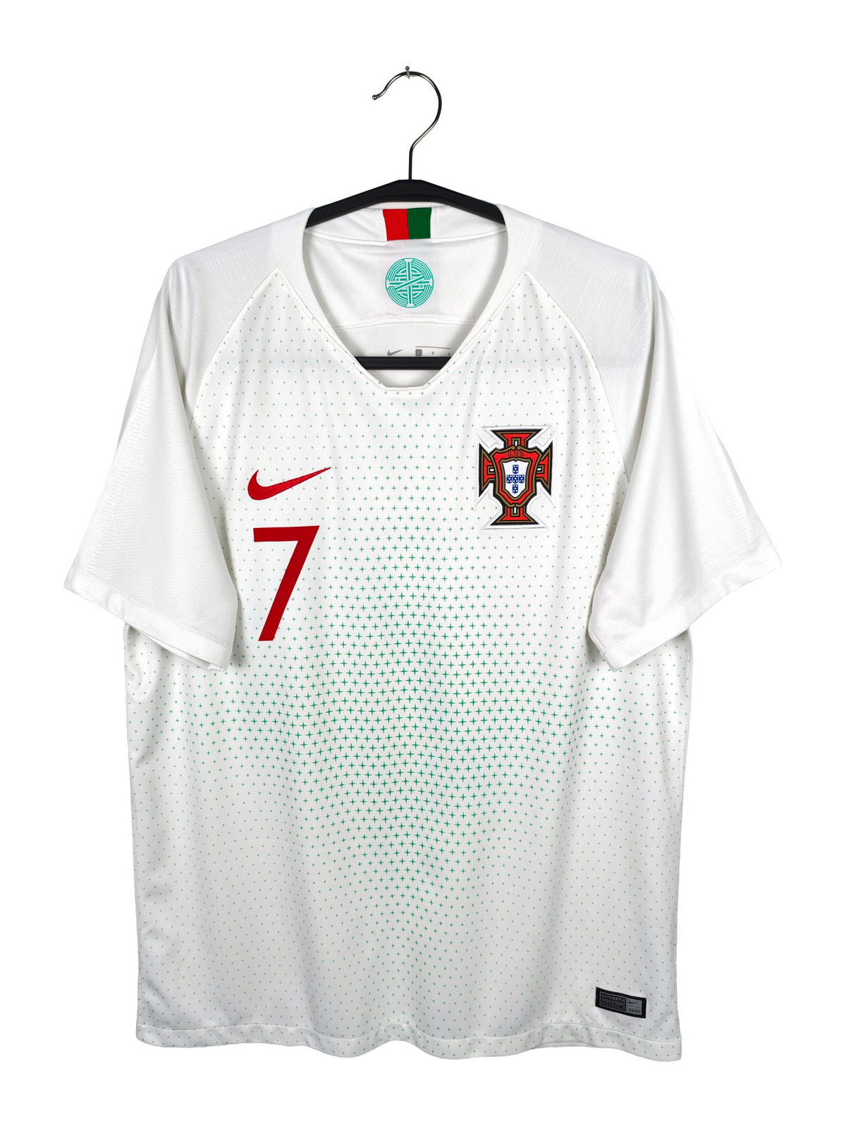 2018-19 Portugal Away Shirt Ronaldo #7