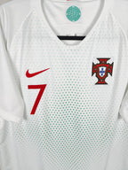 2018-19 Portugal Away Shirt Ronaldo #7