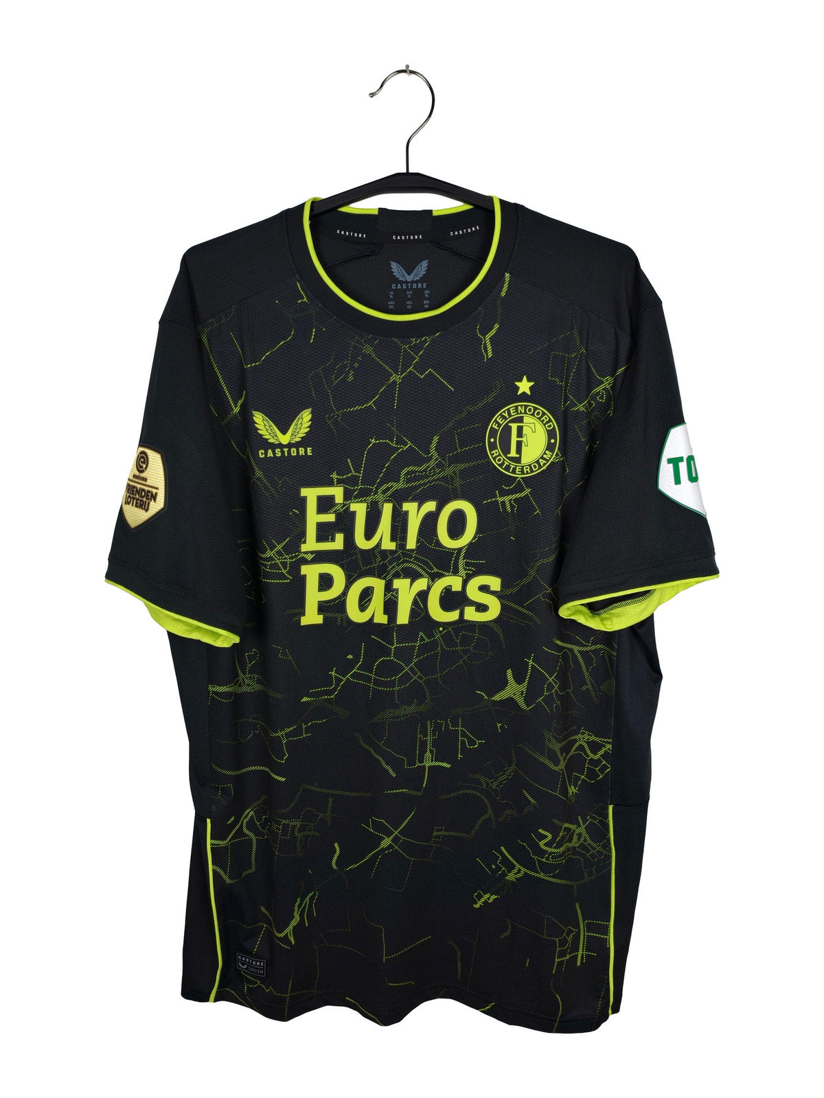 2023-24 Feyenoord vierde shirt Giménez #29 (Pro) (gesigneerd)