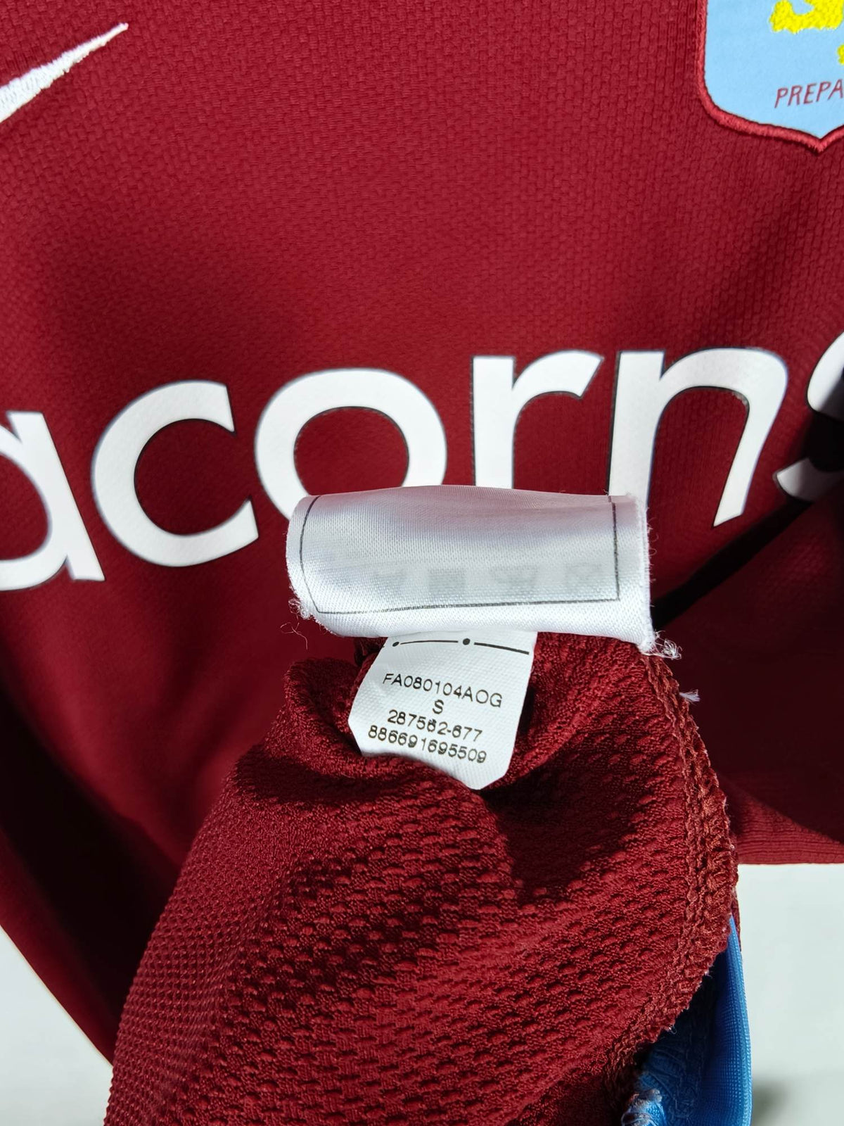 2008-09 Aston Villa Heimtrikot