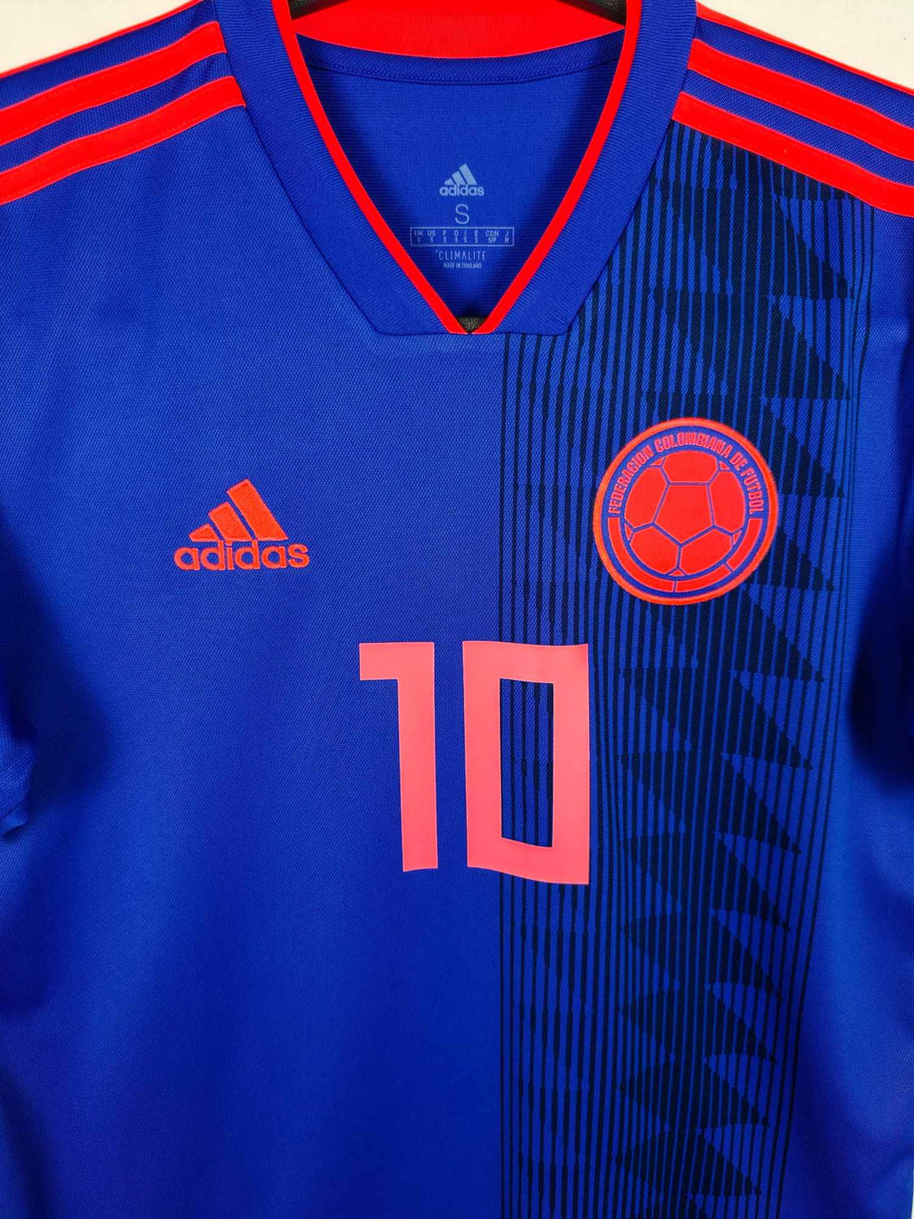 2018-19 Colombia Away Shirt James #10