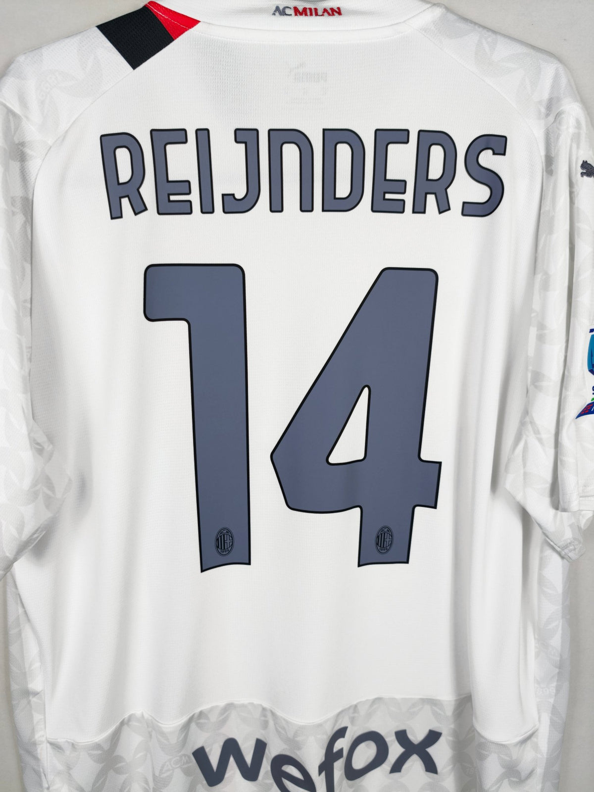 2023-24 AC Milan Away Shirt Reijnders #14