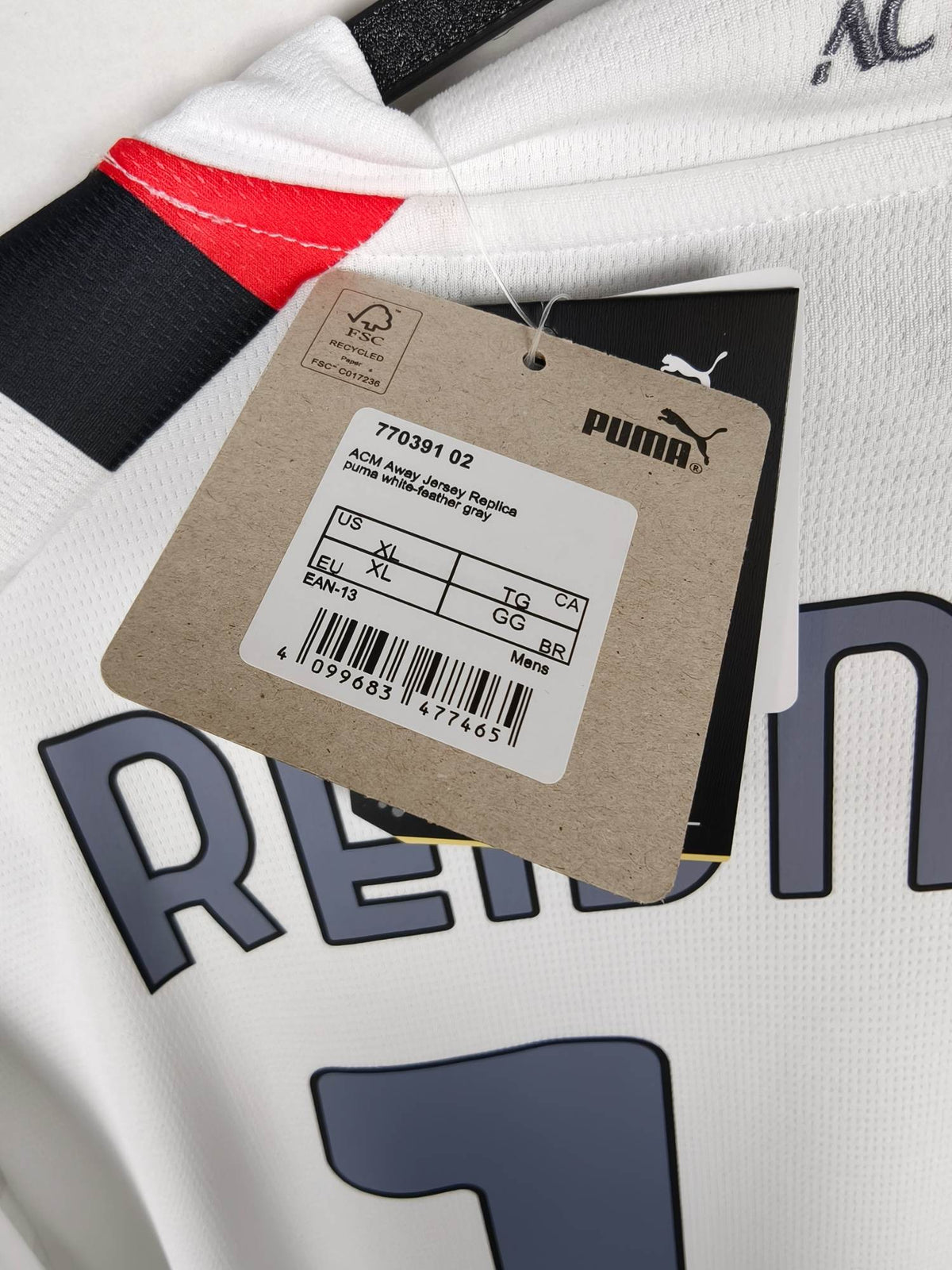 2023-24 AC Milan Away Shirt Reijnders #14