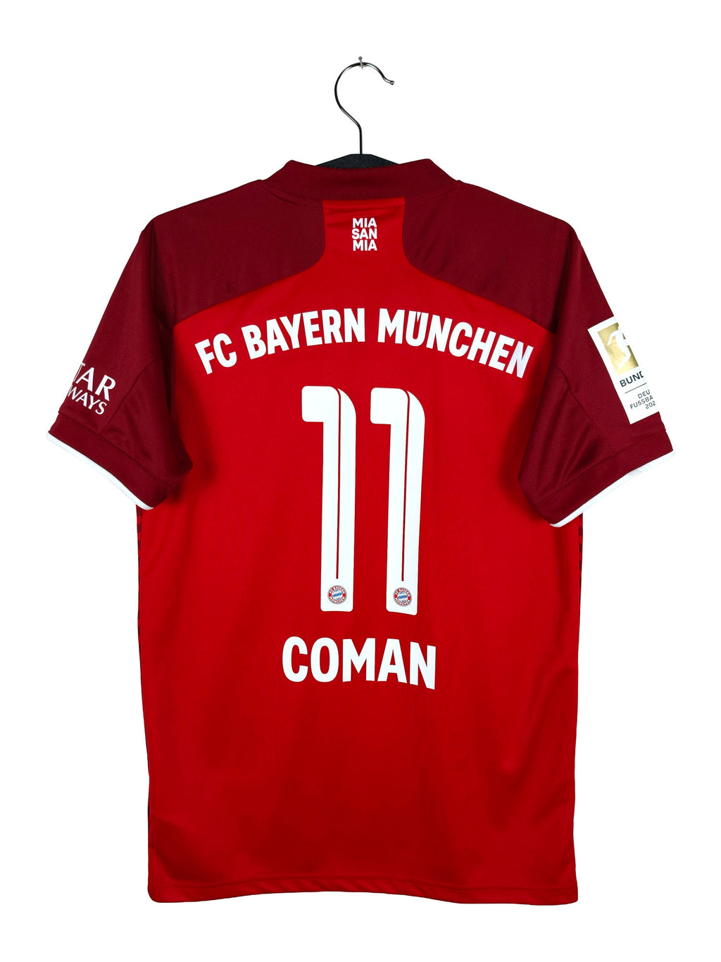 2021-22 Bayern Munich Home Shirt Coman #11