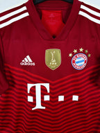 2021-22 Bayern Munich Home Shirt Coman #11