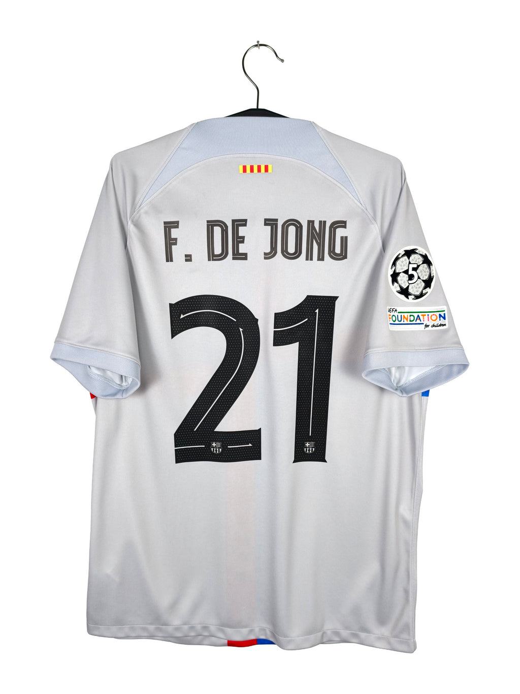 2022-23 Barcelona Drittes Trikot F. de Jong #21