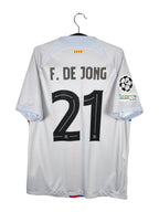 2022-23 Barcelona Drittes Trikot F. de Jong #21
