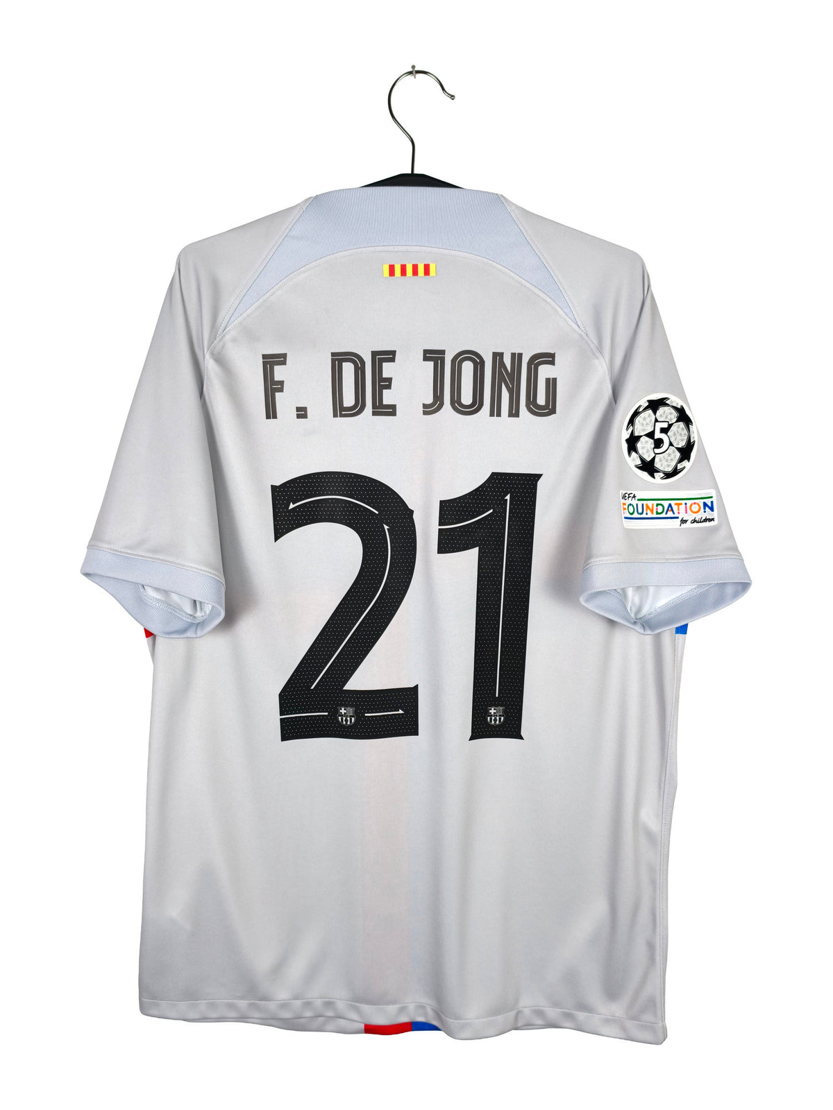 2022-23 Barcelona Drittes Trikot F. de Jong #21