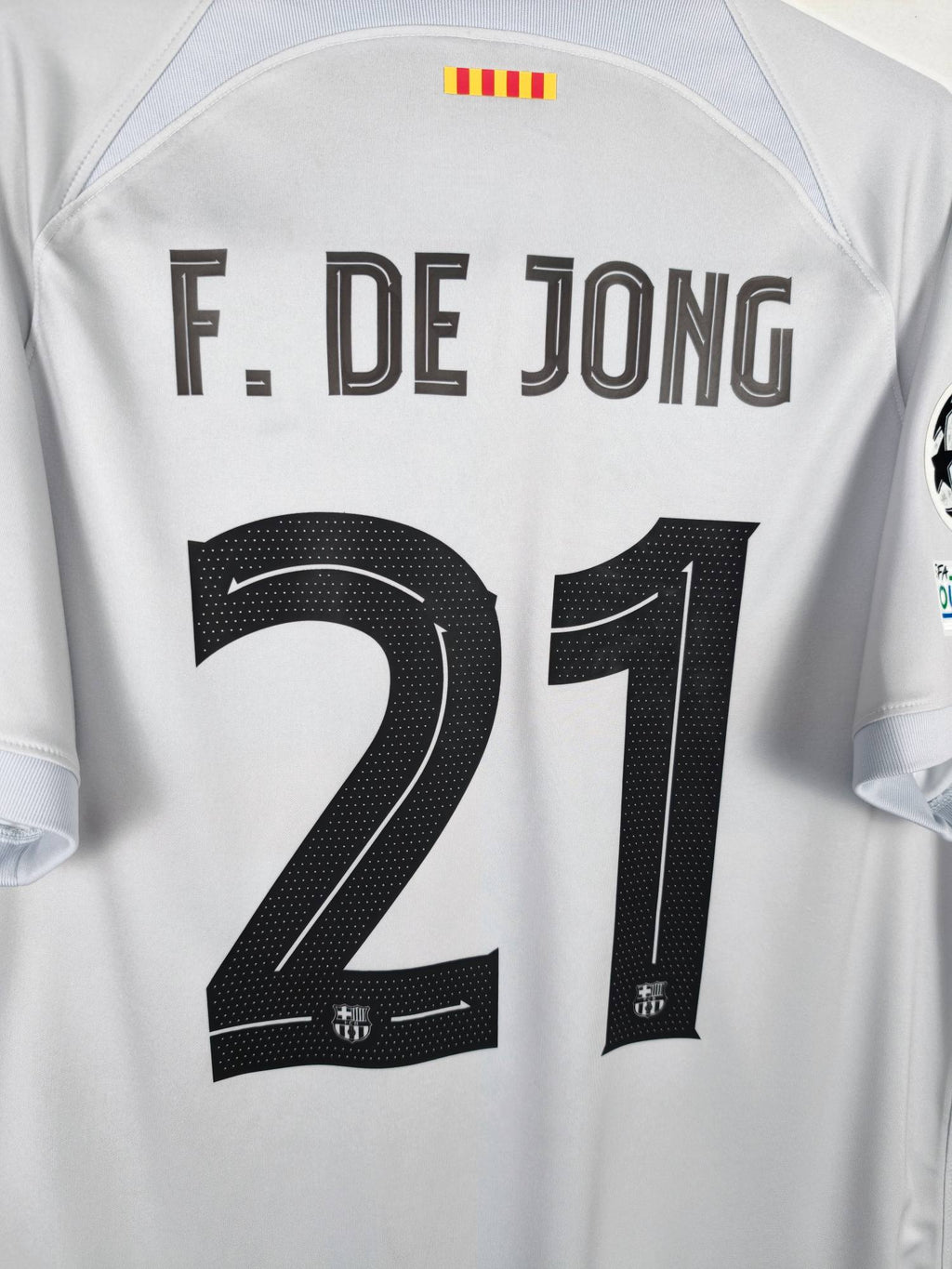 2022-23 Barcelona Drittes Trikot F. de Jong #21