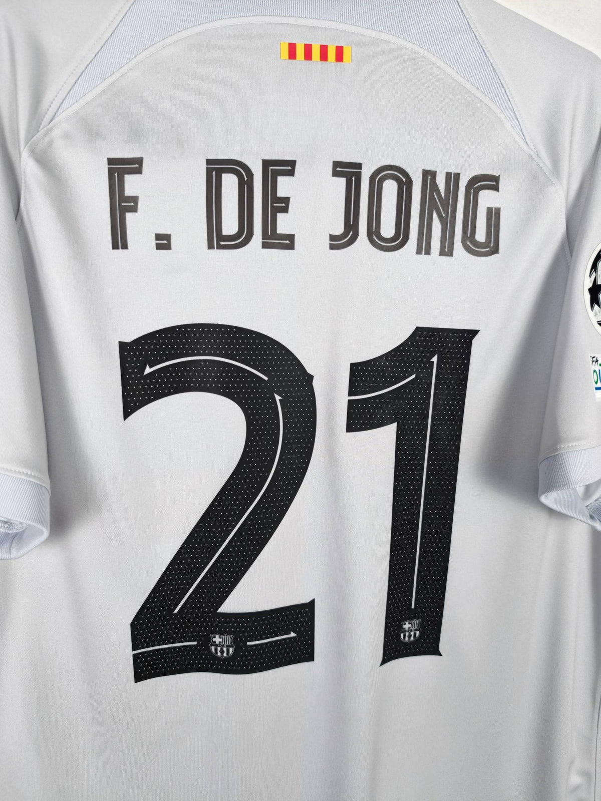 2022-23 Barcelona Drittes Trikot F. de Jong #21