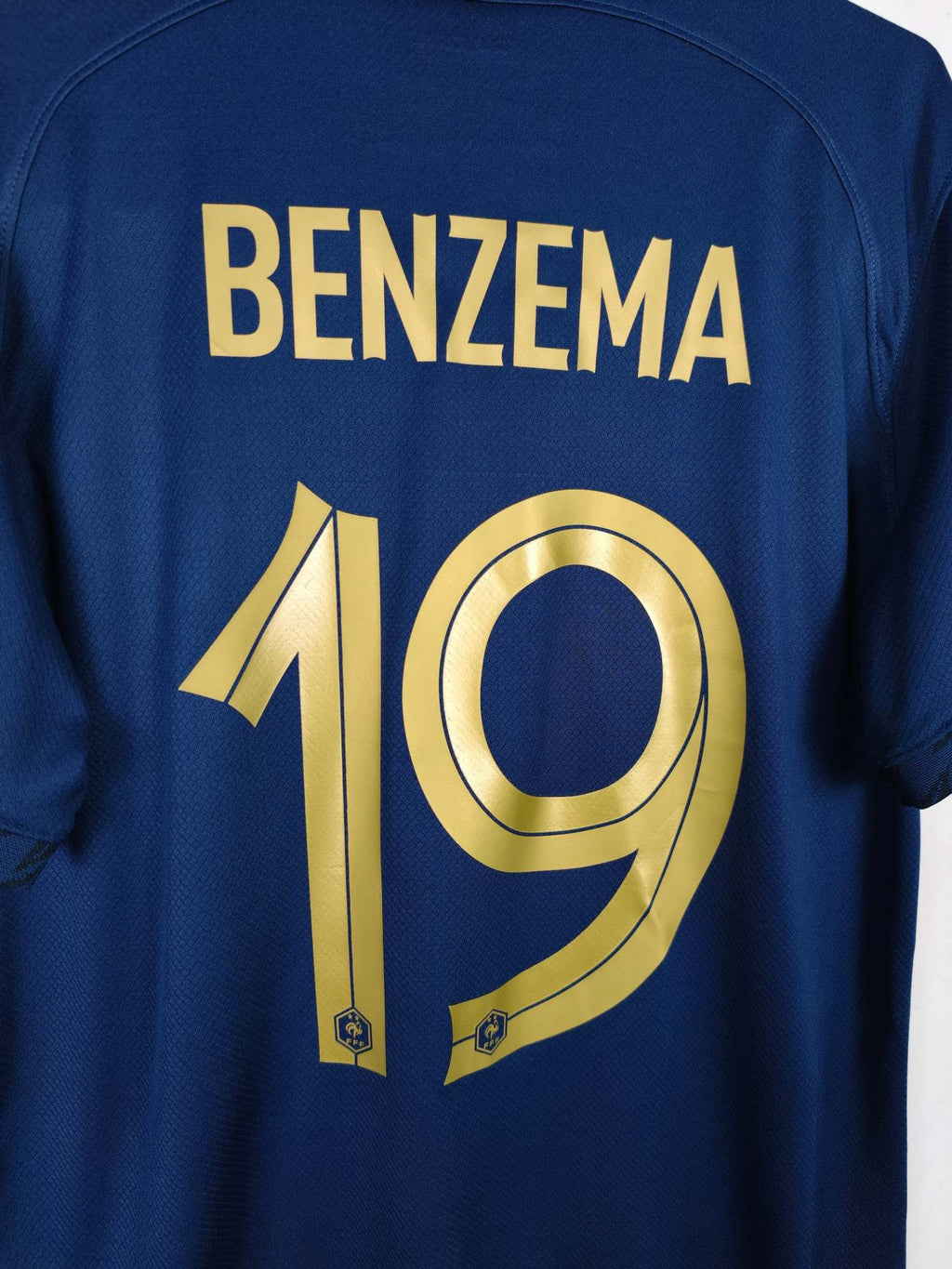2022-23 France Home Shirt Benzema #19
