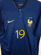 2022-23 France Home Shirt Benzema #19