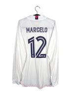 2020-21 Real Madrid thuisshirt Marcelo #12 (Pro) (lange mouwen)