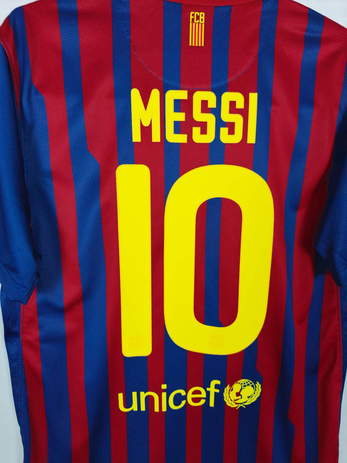 2011-12 Barcelona Home Shirt Messi #10