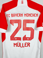 2023-24 Bayern Munich Home Shirt Müller #25