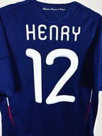 2009-10 France Home Shirt Henry #12