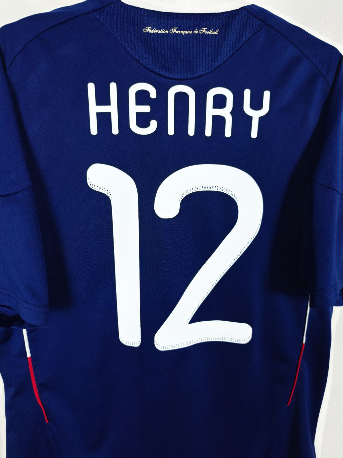 2009-10 France Home Shirt Henry #12